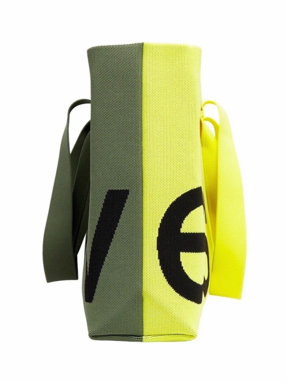 CURVES Olive & Lime Canvas Tote Bag - Picture 6 of 6